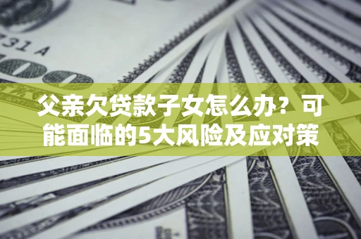 武汉父亲欠贷款子女怎么办?可能面临的5大风险及应对策略 武汉父亲欠贷款子女怎么办?可能面临的5大风险及应对策略