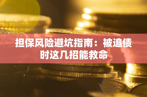 武汉担保风险避坑指南：被追债时这几招能救命