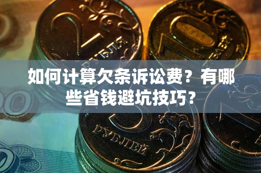 武汉如何计算欠条诉讼费？有哪些省钱避坑技巧？
