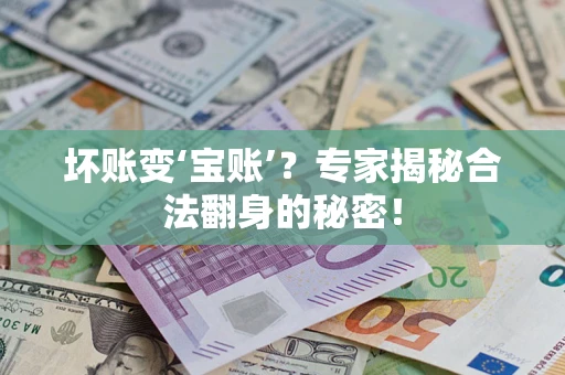 武汉坏账变‘宝账’？专家揭秘合法翻身的秘密！