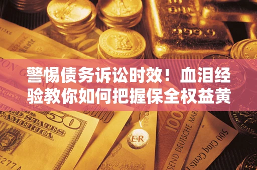 武汉警惕债务诉讼时效！血泪经验教你如何把握保全权益黄金期