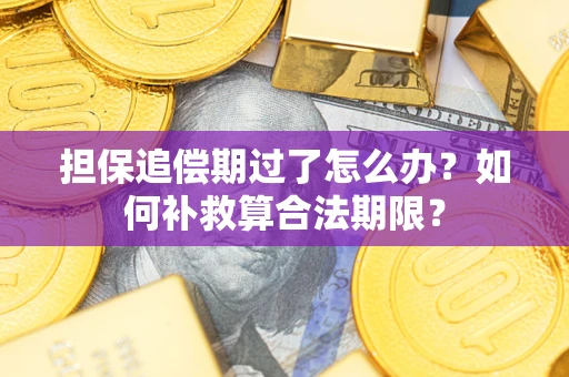 武汉担保追偿期过了怎么办？如何补救算合法期限？