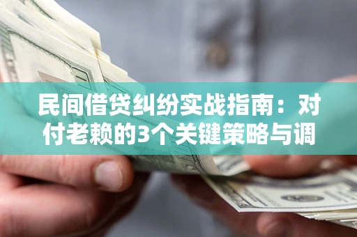 武汉民间借贷纠纷实战指南：对付老赖的3个关键策略与调解盲区解析