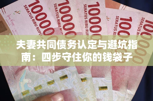 武汉夫妻共同债务认定与避坑指南：四步守住你的钱袋子