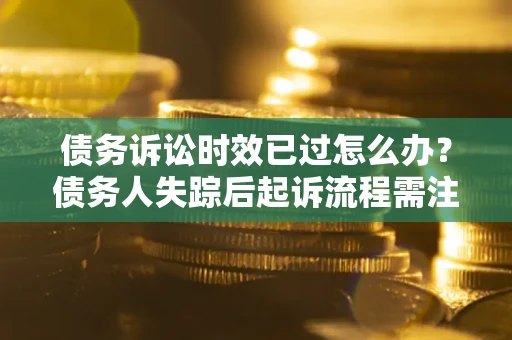 武汉债务诉讼时效已过怎么办？债务人失踪后起诉流程需注意什么？