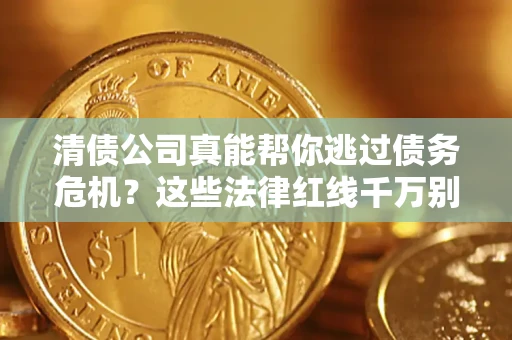 武汉清债公司真能帮你逃过债务危机？这些法律红线千万别踩