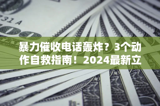 武汉暴力催收电话轰炸？3个动作自救指南！2024最新立案标准全解析
